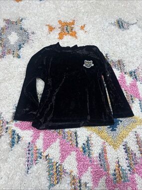 Mini Rodini Velvet Cat Shirt